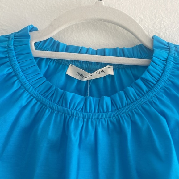 Time After Time Medium Channing Top, Aqua - Picture 5 of 10